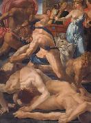 Moses Defending the Daughters of Jethro Rosso Fiorentino